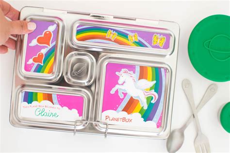 metal unicorn lunch box|lunch box school unicorn.